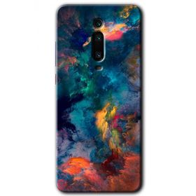 Xiaomi Mi 9T Color Storm Baskılı Uyumlu Silikon Kılıf