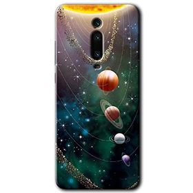 Xiaomi Mi 9T Cosmos Baskılı Uyumlu Silikon Kılıf