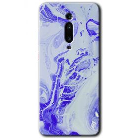 Xiaomi Mi 9T Cranny Liquid Wall Baskılı Uyumlu Silikon Kılıf