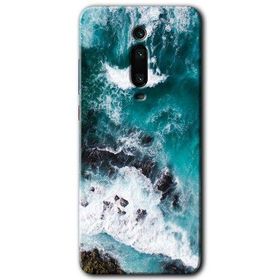 Xiaomi Mi 9T Deniz Kıyısı Baskılı Uyumlu Silikon Kılıf