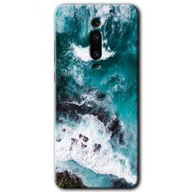 Xiaomi Mi 9T Deniz Kıyısı Baskılı Uyumlu Silikon Kılıf
