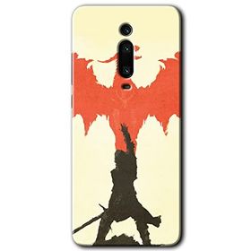 Xiaomi Mi 9T Dragon Hunter 1 Baskılı Uyumlu Silikon Kılıf