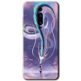 Xiaomi Mi 9T Dragon Snake Baskılı Uyumlu Silikon Kılıf