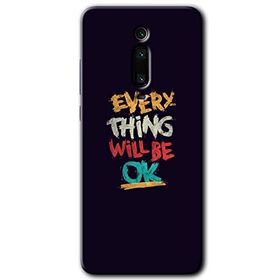 Xiaomi Mi 9T Everything Baskılı Uyumlu Silikon Kılıf