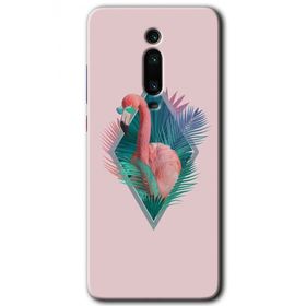 Xiaomi Mi 9T Flamingo Baskılı Uyumlu Silikon Kılıf