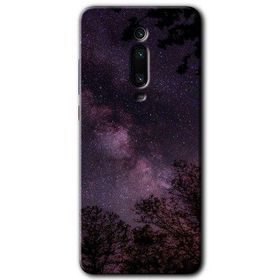 Xiaomi Mi 9T Gece Galaksi Baskılı Uyumlu Silikon Kılıf
