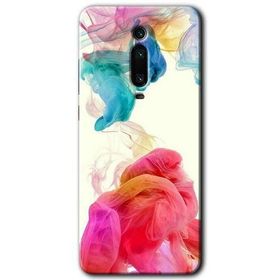 Xiaomi Mi 9T Gökkuşağı Color Baskılı Uyumlu Silikon Kılıf