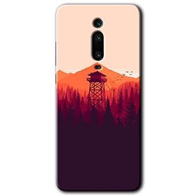 Xiaomi Mi 9T Gözlem Kulesi Baskılı Uyumlu Silikon Kılıf