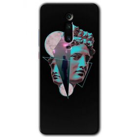 Xiaomi Mi 9T Heykel Baskılı Uyumlu Silikon Kılıf