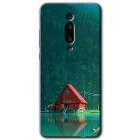 Xiaomi Mi 9T House In Woods Baskılı Uyumlu Silikon Kılıf