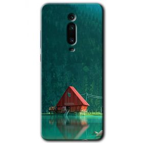 Xiaomi Mi 9T House In Woods Baskılı Uyumlu Silikon Kılıf