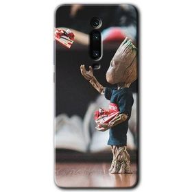 Xiaomi Mi 9T I am Groot Baskılı Uyumlu Silikon Kılıf