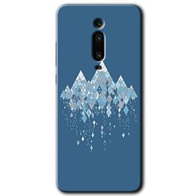 Xiaomi Mi 9T İceberg Baskılı Uyumlu Silikon Kılıf