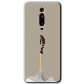 Xiaomi Mi 9T İronman Airport Baskılı Uyumlu Silikon Kılıf