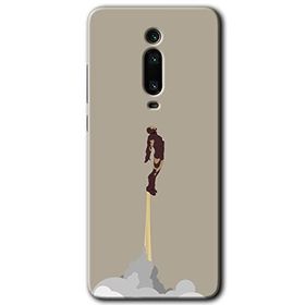 Xiaomi Mi 9T İronman Airport Baskılı Uyumlu Silikon Kılıf