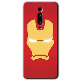 Xiaomi Mi 9T İronMan Baskılı Uyumlu Silikon Kılıf