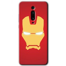 Xiaomi Mi 9T İronMan Baskılı Uyumlu Silikon Kılıf