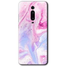 Xiaomi Mi 9T Kabarmış Leke Baskılı Uyumlu Silikon Kılıf