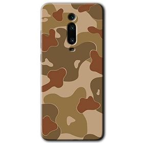 Xiaomi Mi 9T Kamuflaj 10 Baskılı Uyumlu Silikon Kılıf