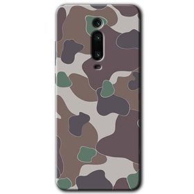 Xiaomi Mi 9T Kamuflaj 11 Baskılı Uyumlu Silikon Kılıf