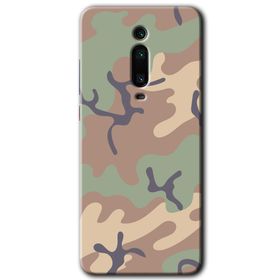 Xiaomi Mi 9T Kamuflaj 29 Baskılı Uyumlu Silikon Kılıf