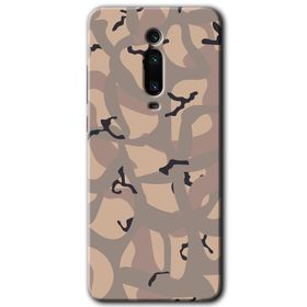 Xiaomi Mi 9T Kamuflaj 6 Baskılı Uyumlu Silikon Kılıf