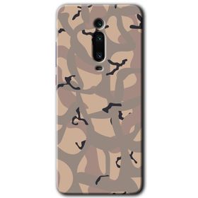 Xiaomi Mi 9T Kamuflaj 6 Baskılı Uyumlu Silikon Kılıf