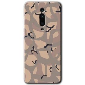 Xiaomi Mi 9T Kamuflaj 6 Baskılı Uyumlu Silikon Kılıf