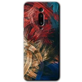 Xiaomi Mi 9T Karma Boyalar Baskılı Uyumlu Silikon Kılıf