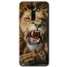 Xiaomi Mi 9T King Lion Baskılı Uyumlu Silikon Kılıf