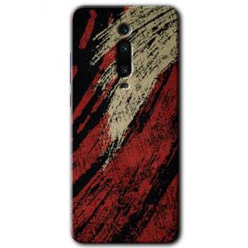 Xiaomi Mi 9T Kumaş Deseni 6 Baskılı Uyumlu Silikon Kılıf