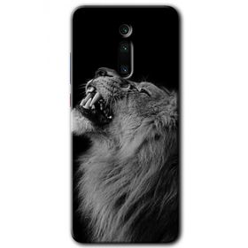 Xiaomi Mi 9T Lion Baskılı Uyumlu Silikon Kılıf