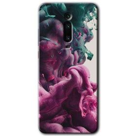Xiaomi Mi 9T Liquid Cloud Baskılı Uyumlu Silikon Kılıf
