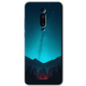 Xiaomi Mi 9T Mandala Patterns Kaleidoscope Baskılı Uyumlu Silikon Kılıf
