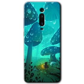 Xiaomi Mi 9T Mandala Patterns Kaleidoscope Baskılı Uyumlu Silikon Kılıf