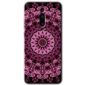 Xiaomi Mi 9T Mandala Patterns Kaleidoscope Baskılı Uyumlu Silikon Kılıf