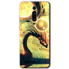 Xiaomi Mi 9T Mat Çiçek Baskılı Uyumlu Silikon Kılıf