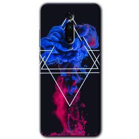 Xiaomi Mi 9T Mekanik Duman 1 Baskılı Uyumlu Silikon Kılıf