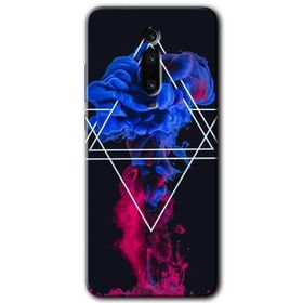 Xiaomi Mi 9T Mekanik Duman 1 Baskılı Uyumlu Silikon Kılıf