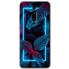 Xiaomi Mi 9T Mekanik Yaprak 4 Baskılı Uyumlu Silikon Kılıf