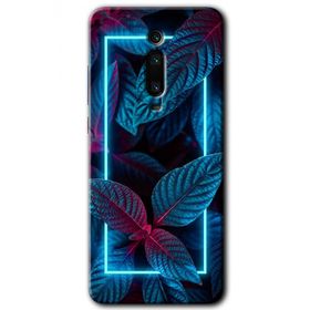 Xiaomi Mi 9T Mekanik Yaprak 4 Baskılı Uyumlu Silikon Kılıf