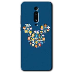 Xiaomi Mi 9T Mickey Baskılı Uyumlu Silikon Kılıf