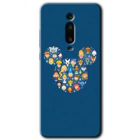 Xiaomi Mi 9T Mickey Baskılı Uyumlu Silikon Kılıf
