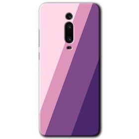 Xiaomi Mi 9T Oblique Baskılı Uyumlu Silikon Kılıf
