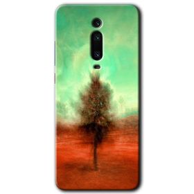 Xiaomi Mi 9T Outlines Paint Baskılı Uyumlu Silikon Kılıf