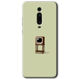 Xiaomi Mi 9T Retro TV Baskılı Uyumlu Silikon Kılıf