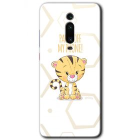 Xiaomi Mi 9T Sevimli Kedi 1 Baskılı Uyumlu Silikon Kılıf