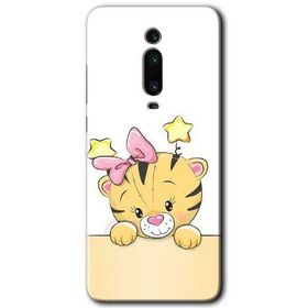 Xiaomi Mi 9T Sevimli Kedi Baskılı Uyumlu Silikon Kılıf