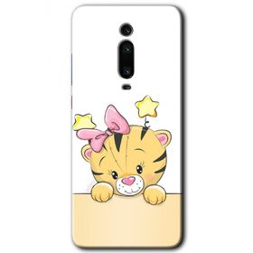 Xiaomi Mi 9T Sevimli Kedi Baskılı Uyumlu Silikon Kılıf
