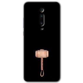 Xiaomi Mi 9T Thor Çekiç Baskılı Uyumlu Silikon Kılıf